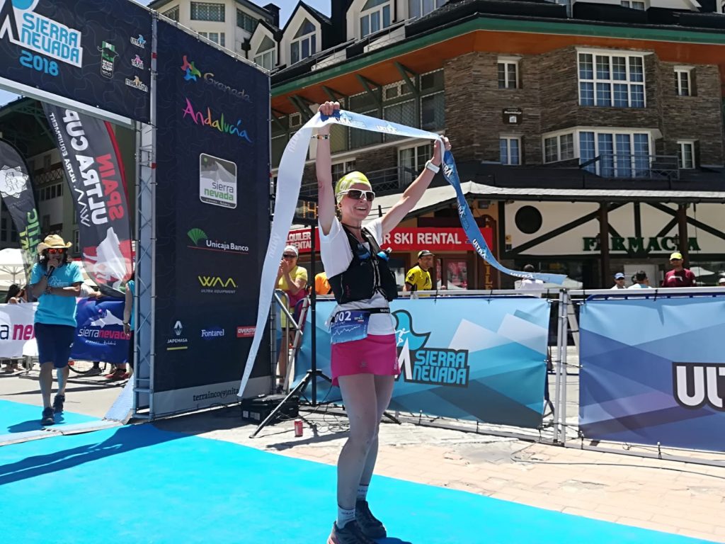Magdalena Laczak, a su llegada a Pradollano